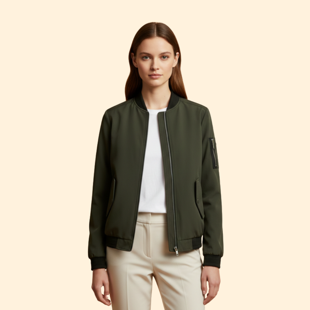 Women’s Clean Bomber Jacket