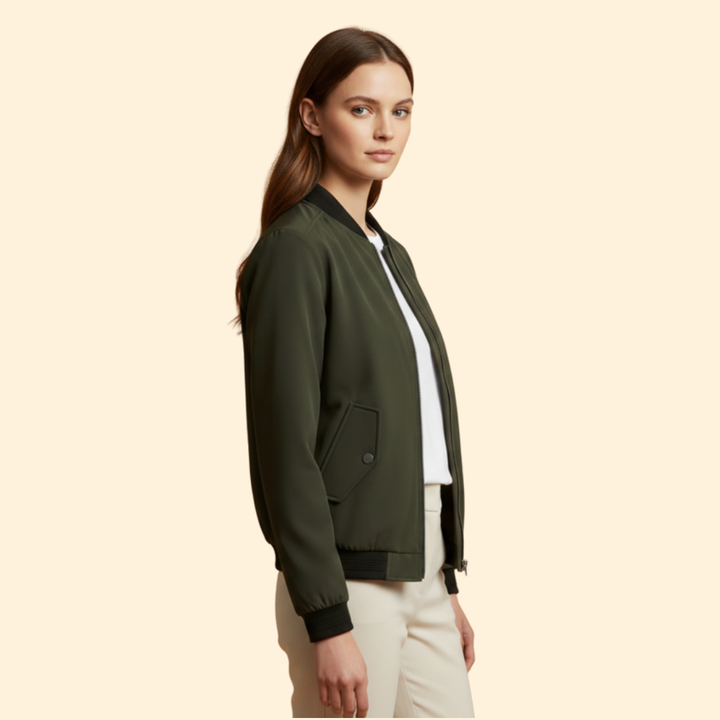 Women’s Clean Bomber Jacket