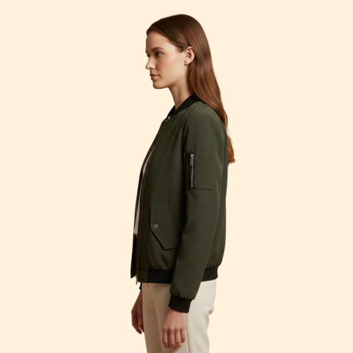 Women’s Clean Bomber Jacket