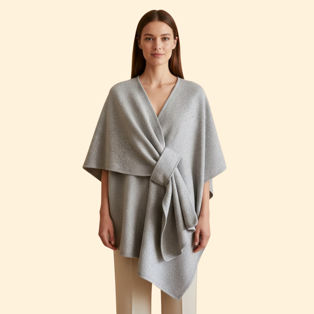 Women’s Coat with Flowing Silhouette