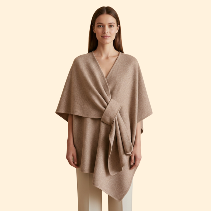 Women’s Coat with Flowing Silhouette