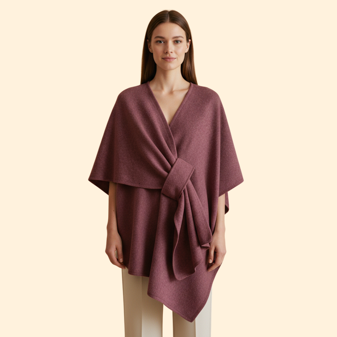 Women’s Coat with Flowing Silhouette
