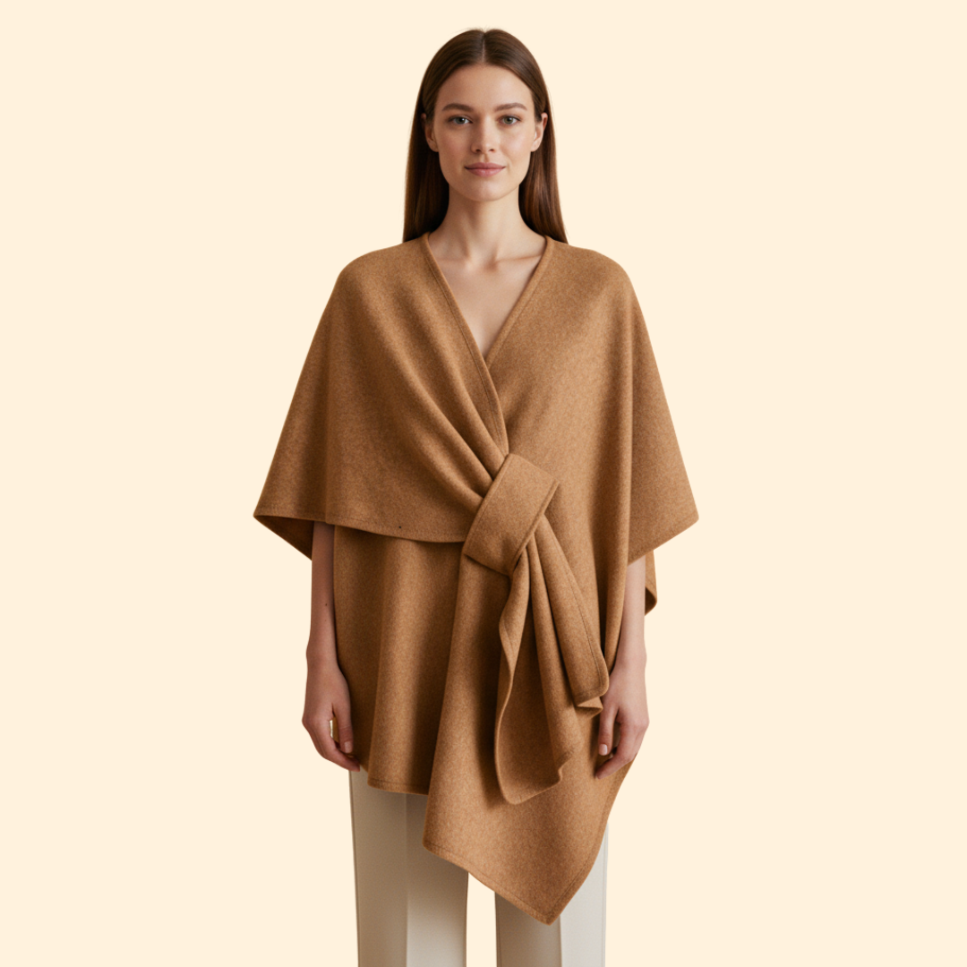 Women’s Coat with Flowing Silhouette