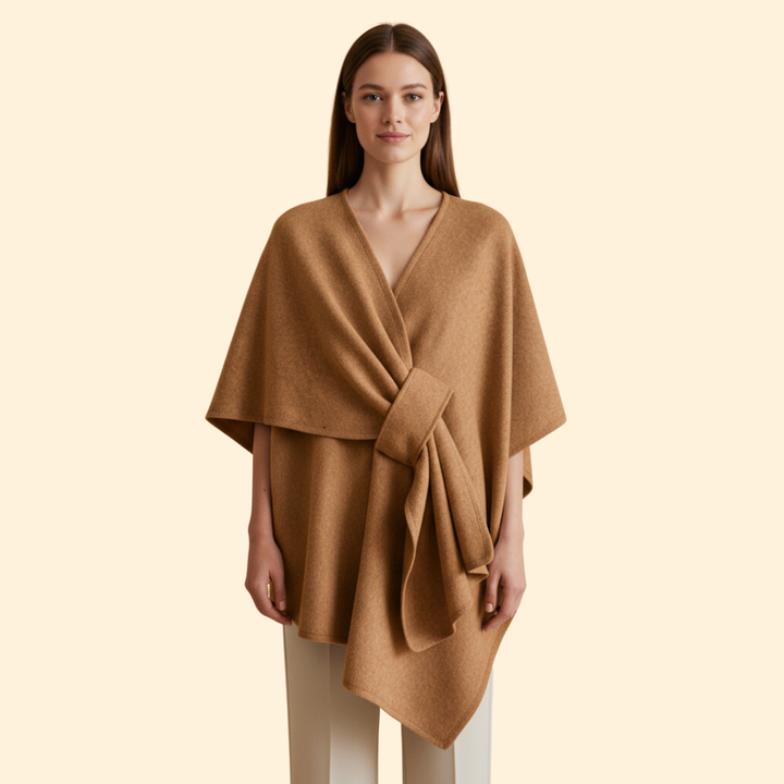 Women’s Coat with Flowing Silhouette