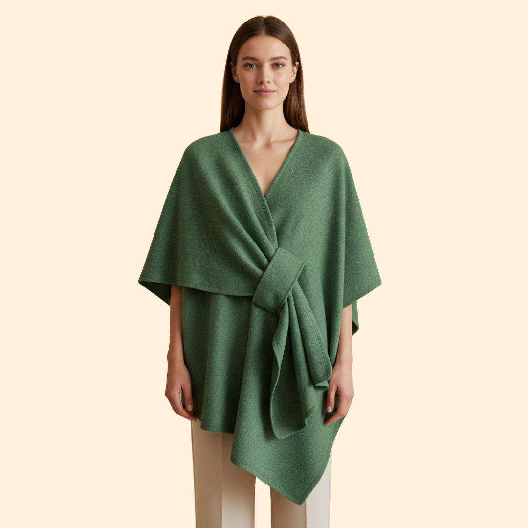 Women’s Coat with Flowing Silhouette