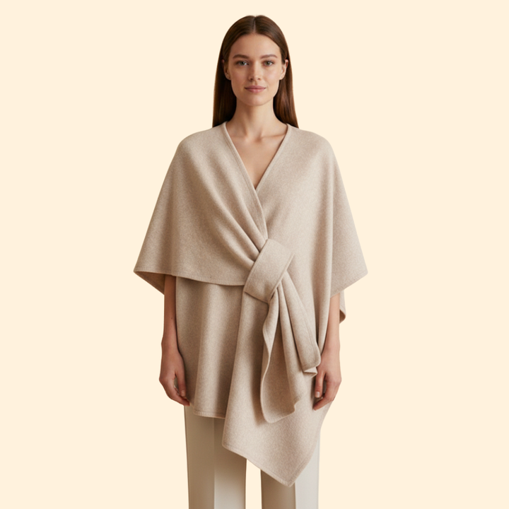 Women’s Coat with Flowing Silhouette