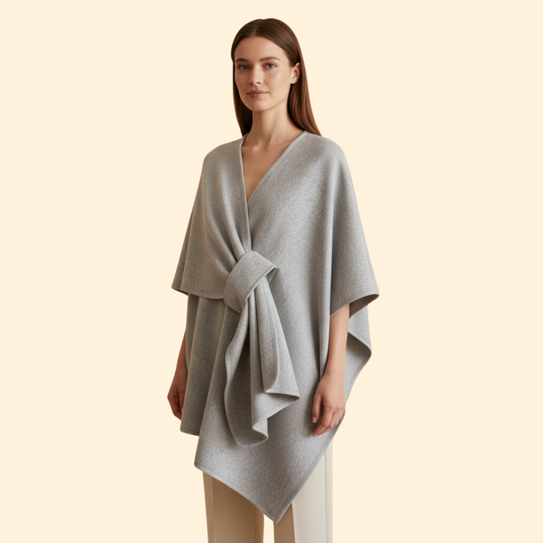 Women’s Coat with Flowing Silhouette