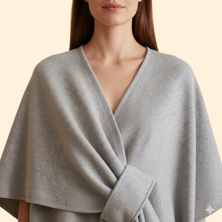 Women’s Coat with Flowing Silhouette