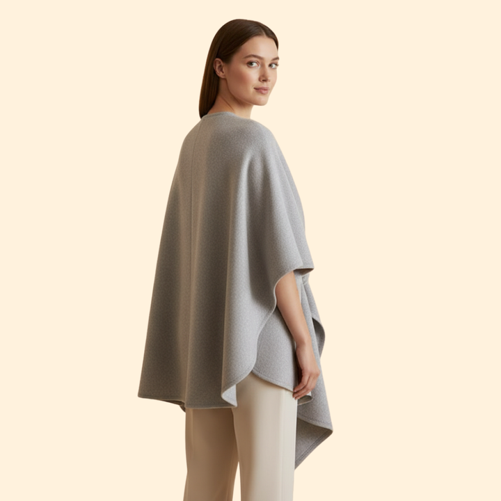 Women’s Coat with Flowing Silhouette