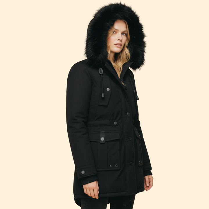 Women’s Coat with Long Silhouette