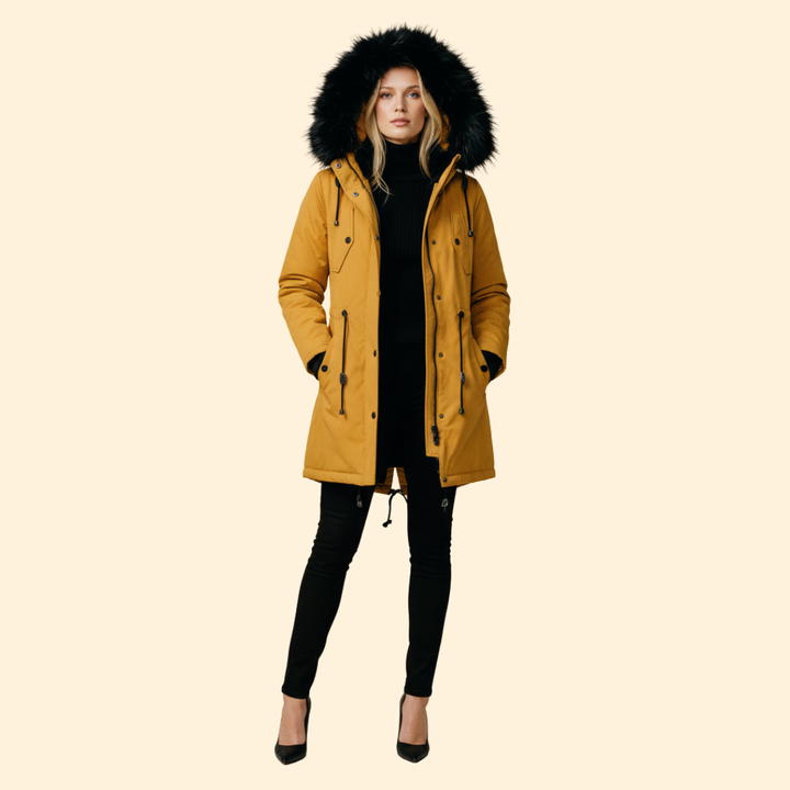 Women’s Coat with Long Silhouette