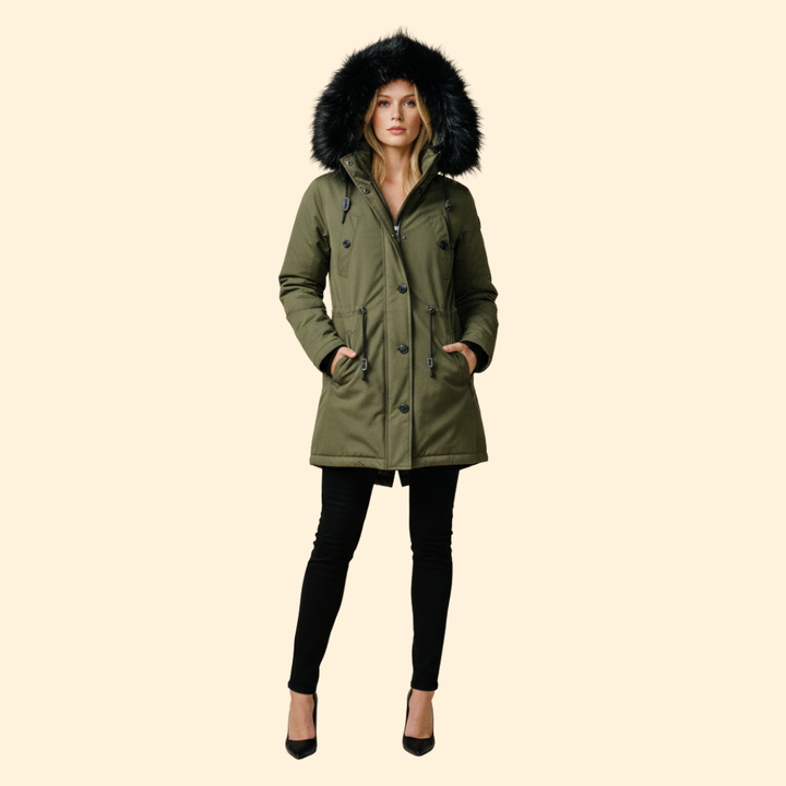 Women’s Coat with Long Silhouette