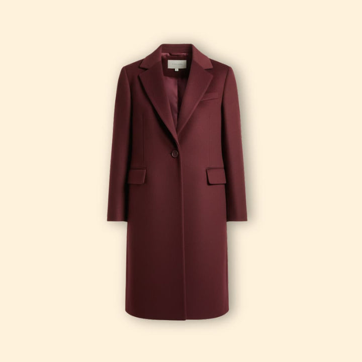 Women’s Coat with Streamlined Design