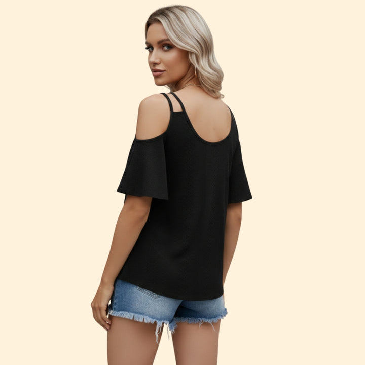 Women's Cold Shoulder Blouse