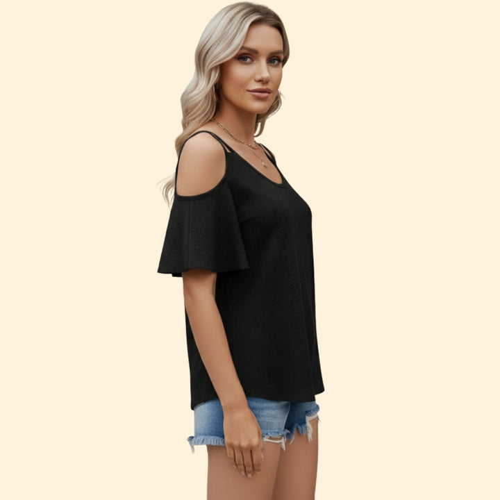 Women's Cold Shoulder Blouse
