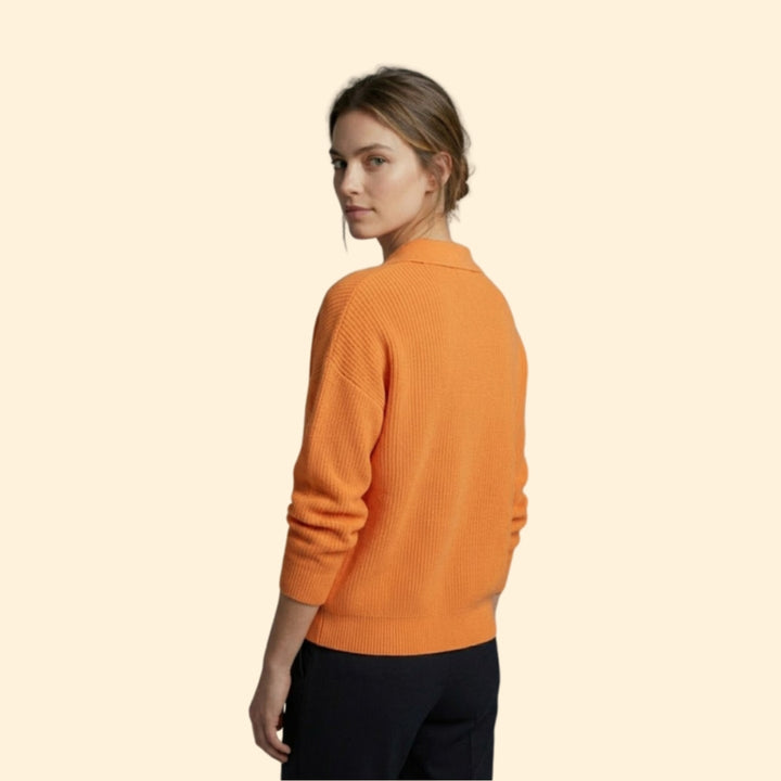 Women’s Collared Knit Cardigan