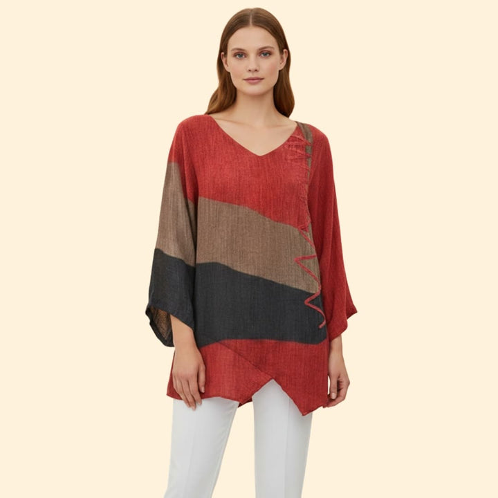 Women’s ColorBlock V-Shirt