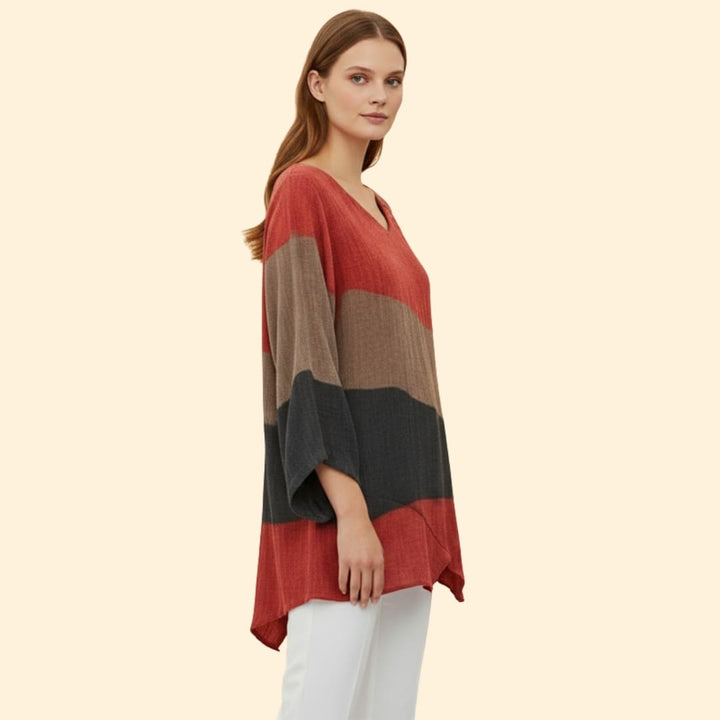 Women’s ColorBlock V-Shirt