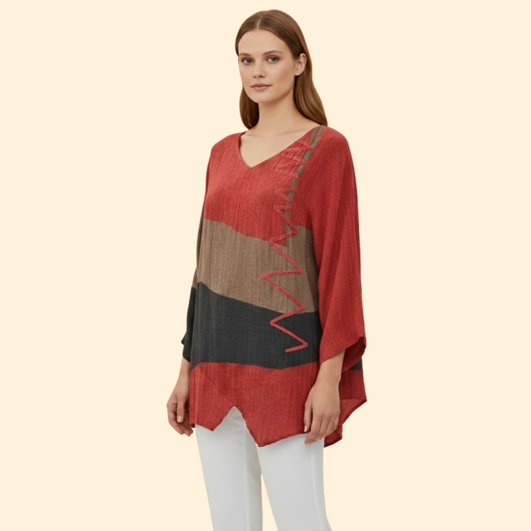 Women’s ColorBlock V-Shirt