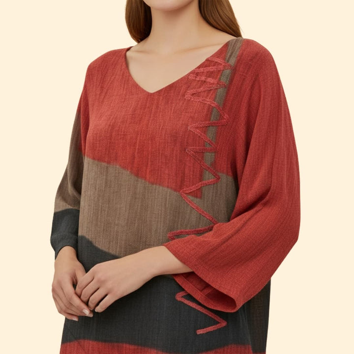Women’s ColorBlock V-Shirt