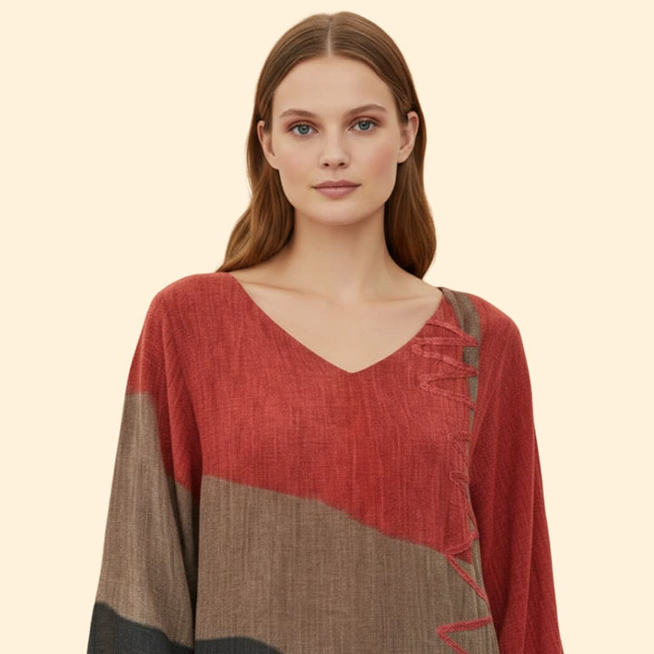 Women’s ColorBlock V-Shirt