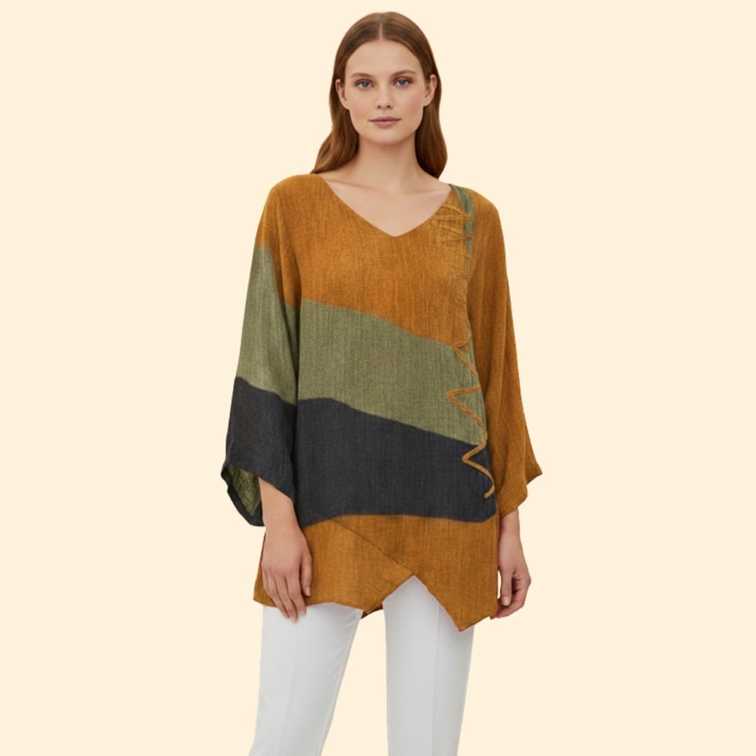 Women’s ColorBlock V-Shirt