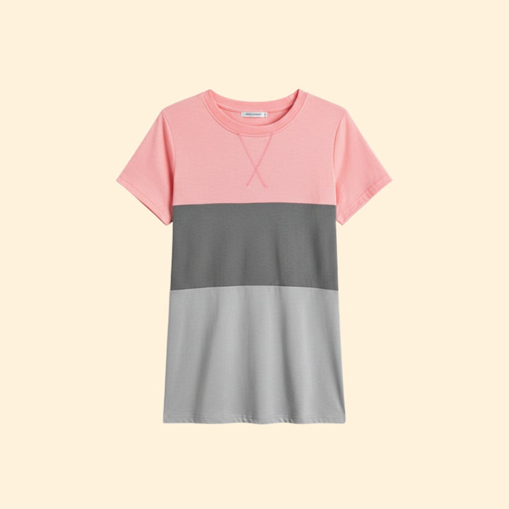 Women's Colorblock Casual Tee