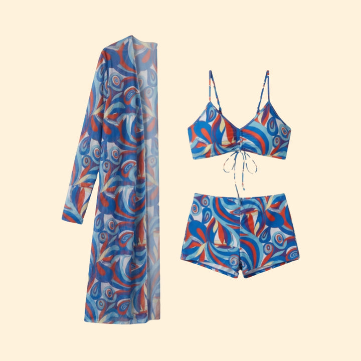 Women's Colorful Swimwear Set