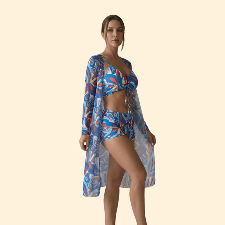 Women's Colorful Swimwear Set