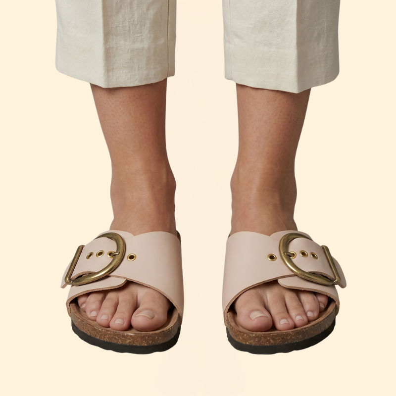 Women's Comfort Sandals with Rhinestones