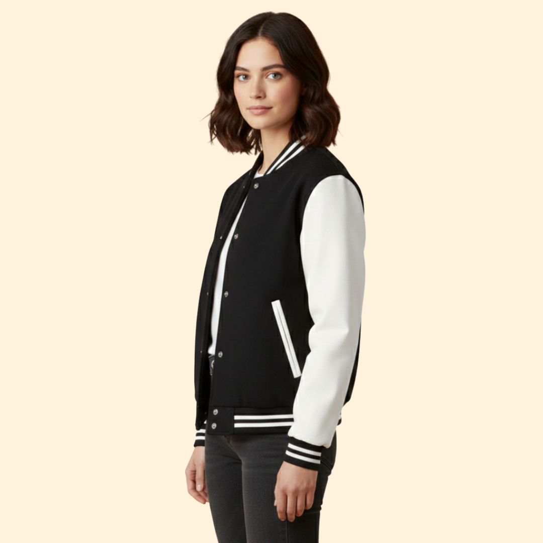 Women’s Contrast Bomber Jacket