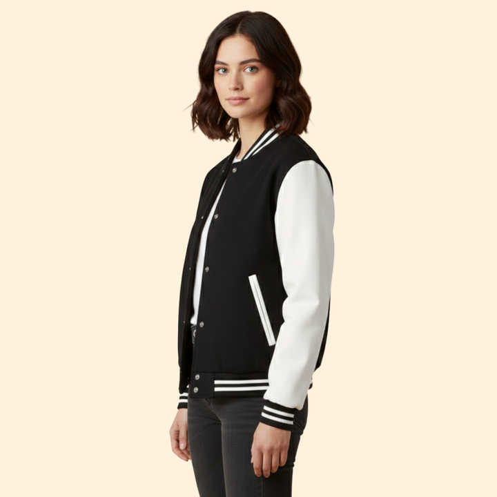 Women’s Contrast Bomber Jacket
