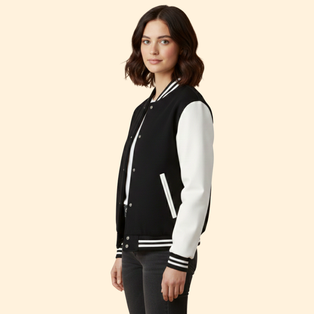 Women’s Contrast Bomber Jacket