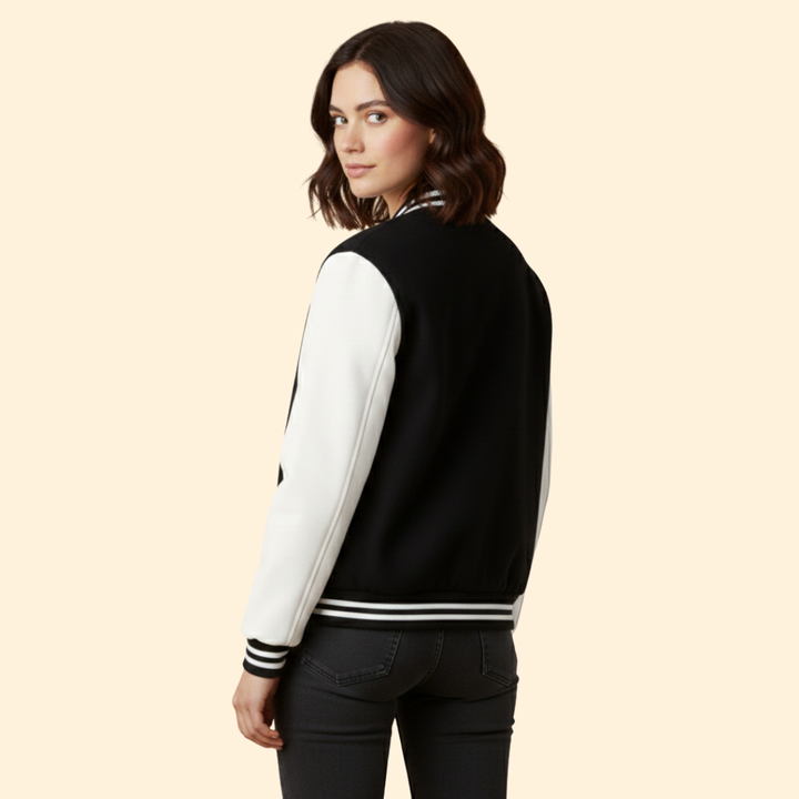 Women’s Contrast Bomber Jacket
