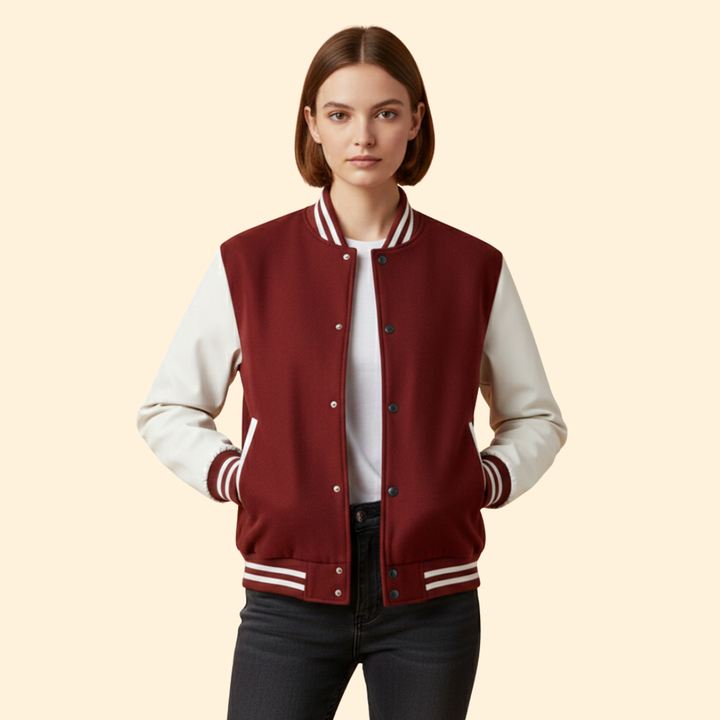 Women’s Contrast Bomber Jacket