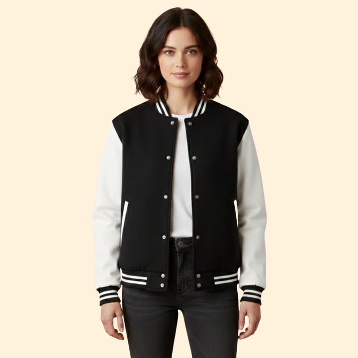 Women’s Contrast Bomber Jacket