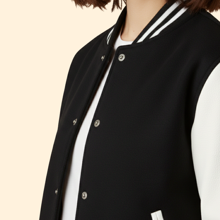 Women’s Contrast Bomber Jacket