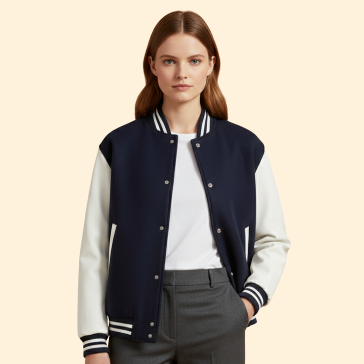 Women’s Contrast Bomber Jacket