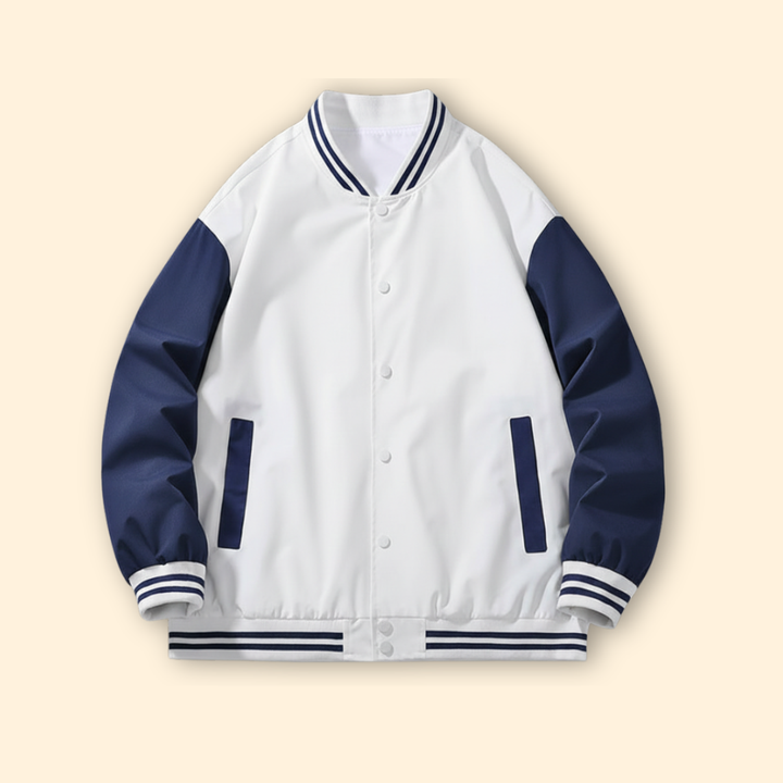 Women’s Contrast Sleeve Bomber Jacket