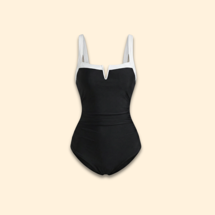 Women's Contrast Trim Swimsui