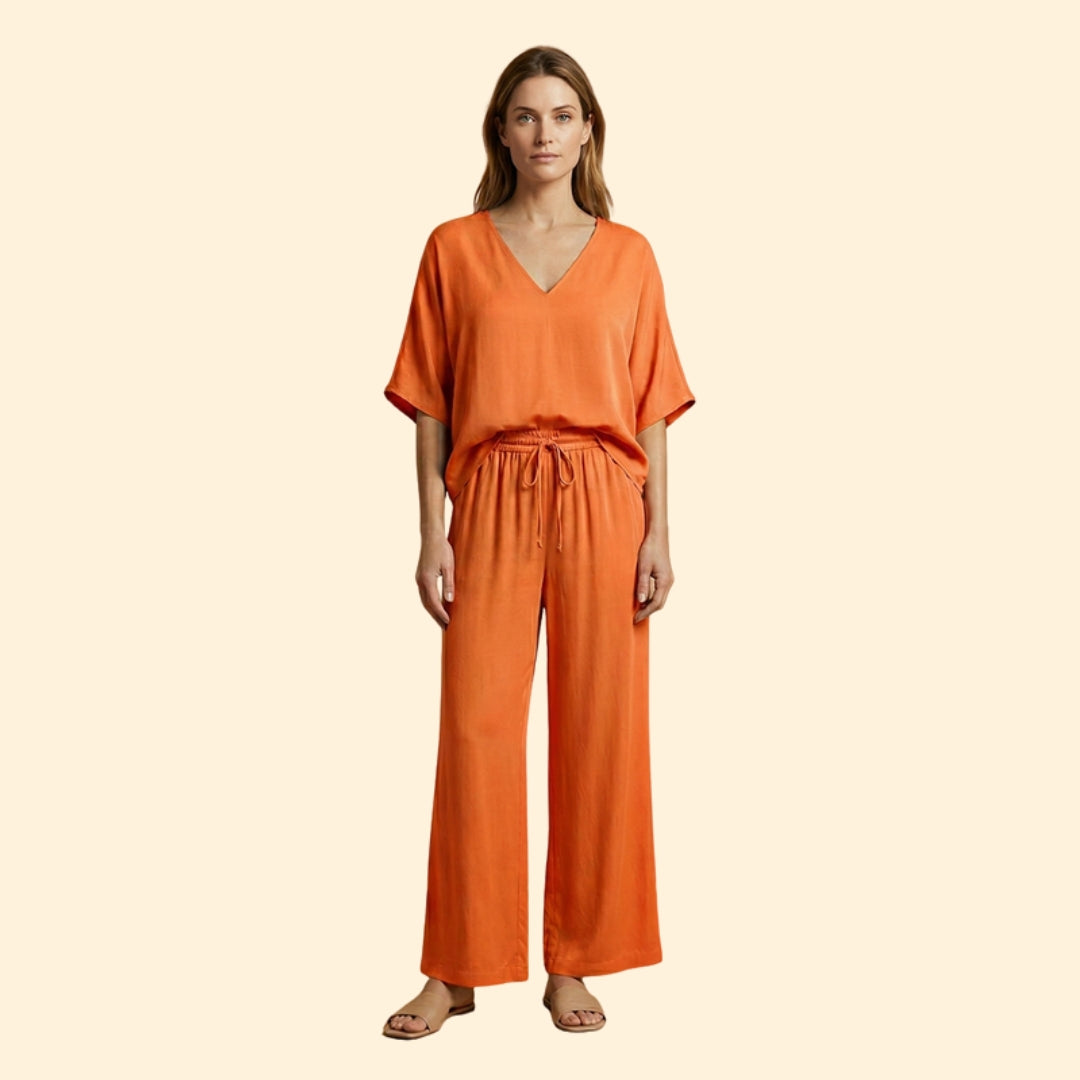Women's Cotton Pant Set