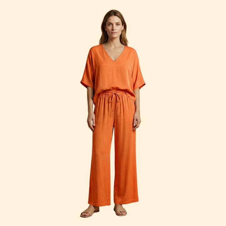Women's Cotton Pant Set