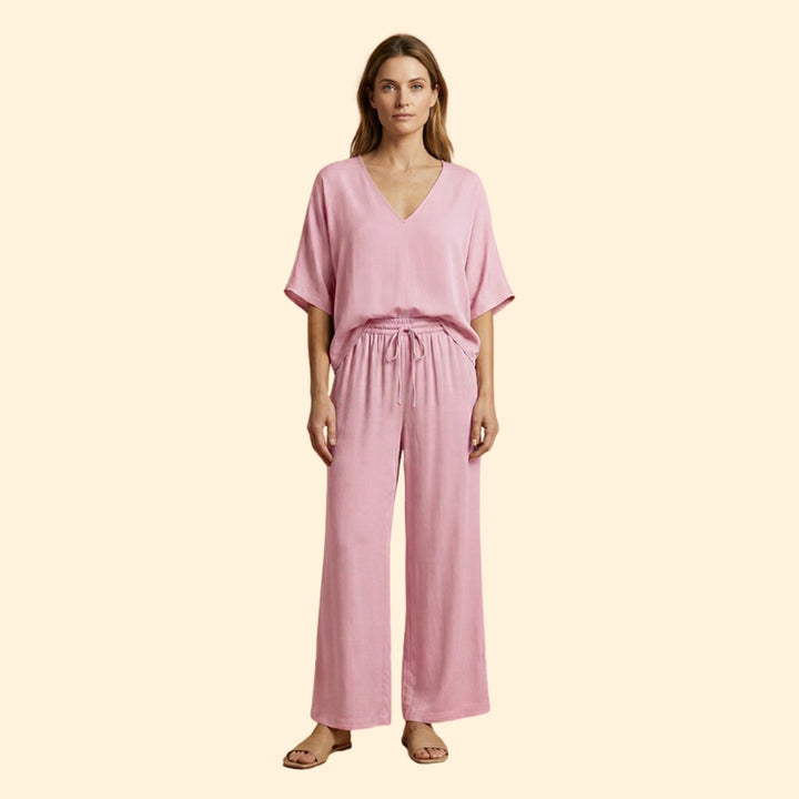 Women's Cotton Pant Set