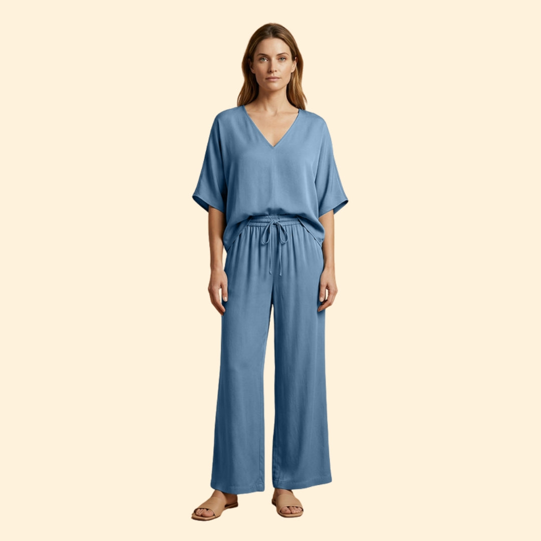 Women's Cotton Pant Set