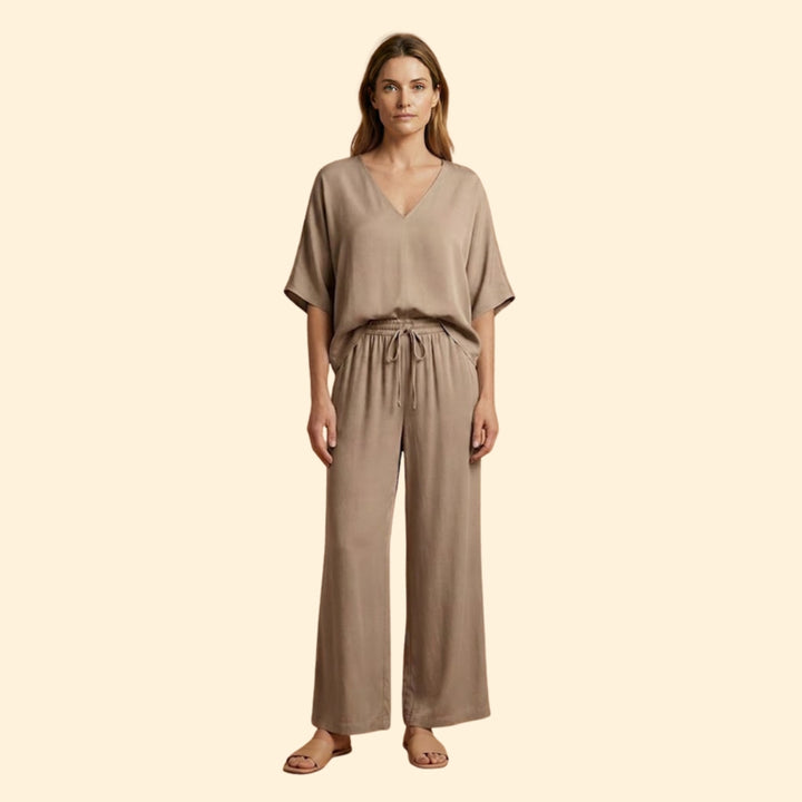 Women's Cotton Pant Set