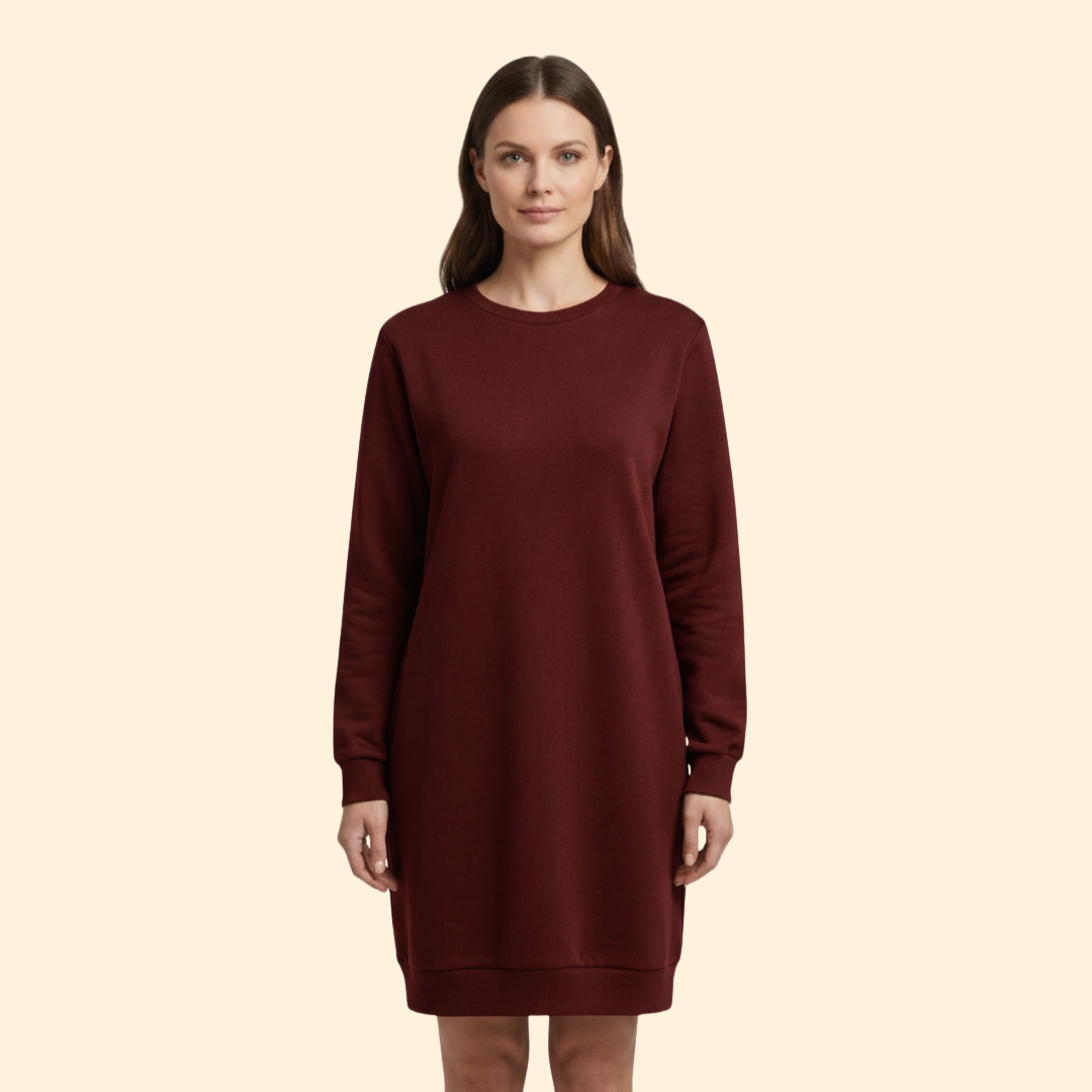 Women’s Cozy Sweatshirt Dress
