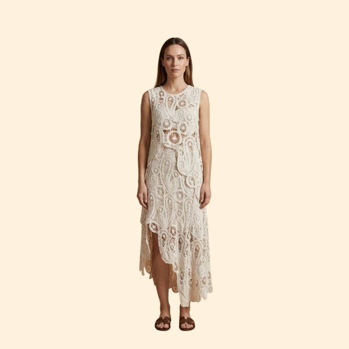 Women's Crochet Two-Piece Set