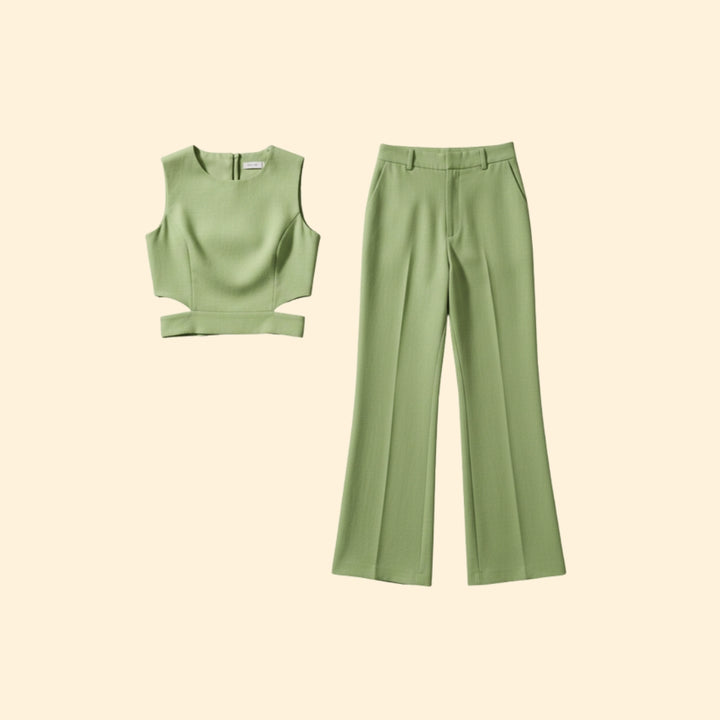Women's Crop Top Set