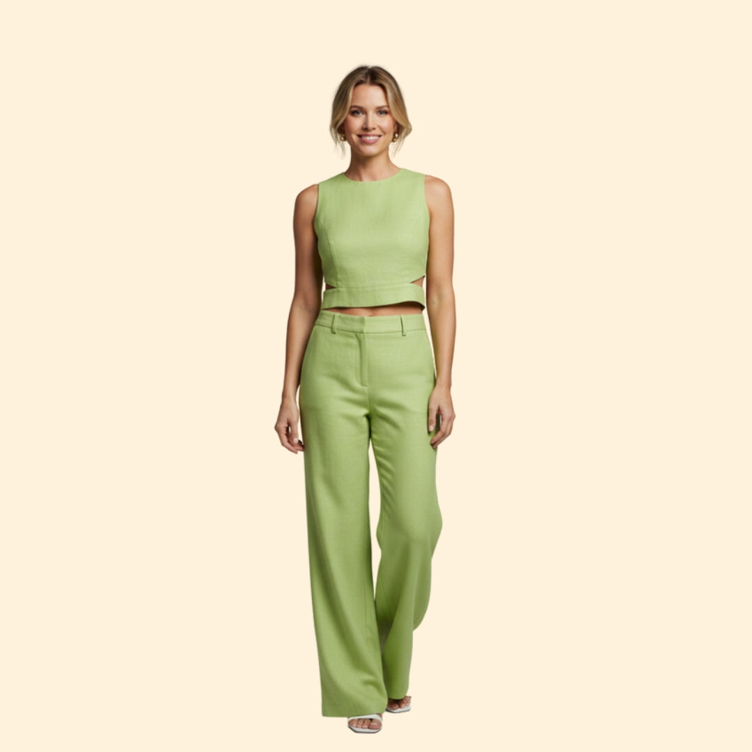 Women's Crop Top Set