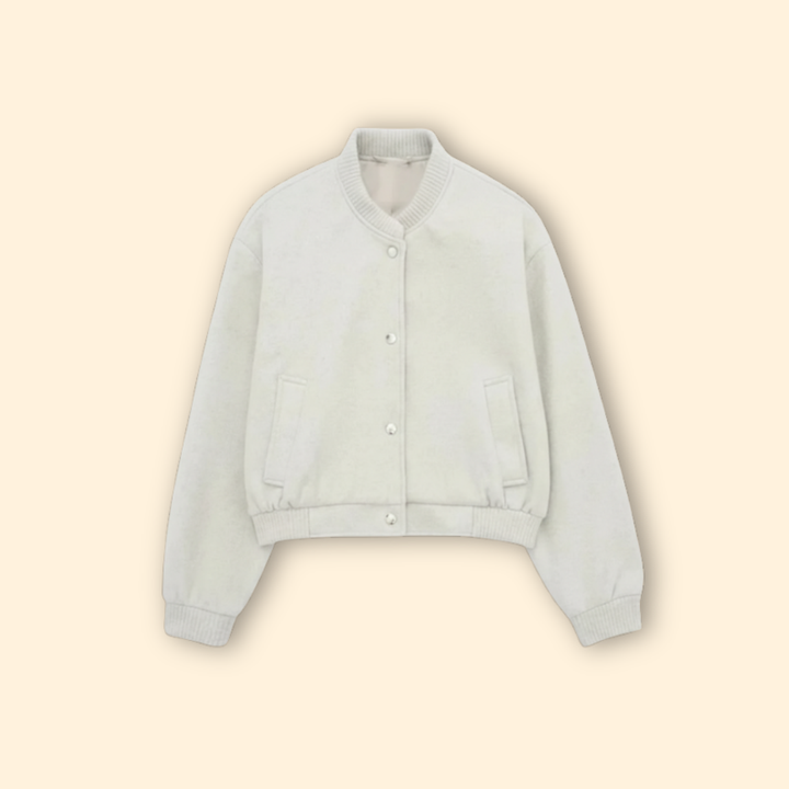 Women’s Cropped Bomber Jacket